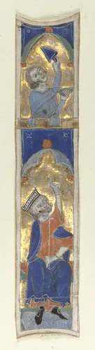Historiated Initial (I) Excised from a Bible by Unknown, manuscript, 1200-1299