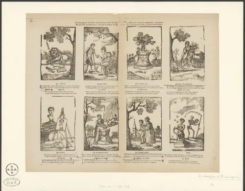 Emblemata by anonymous, print, 1833-1900