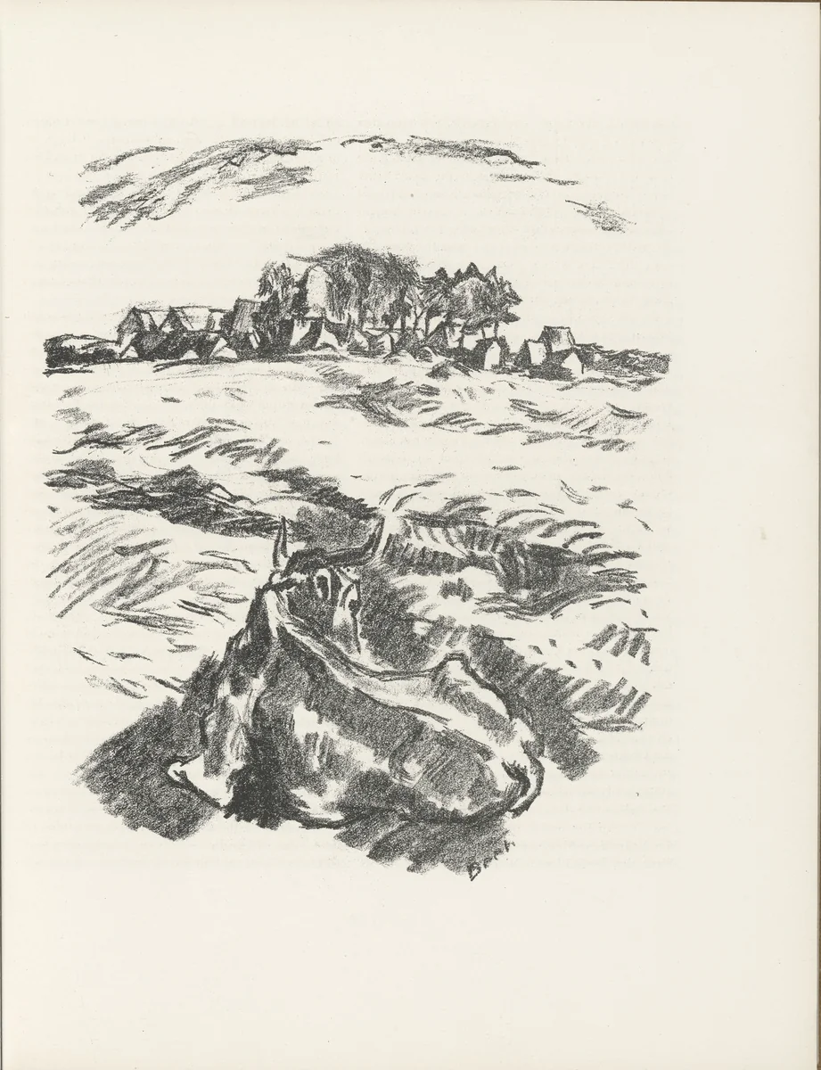 Untitled (plate, page 23) from the periodical Münchner Blätter für Dichtung und Graphik, vol. 1, no. 2 (February 1919) by René Beeh, periodical, 1919