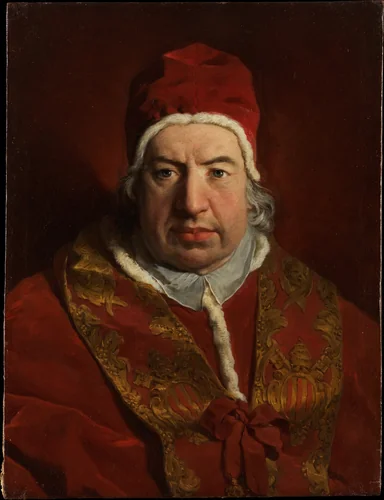 Pope Benedict XIV (Prospero Lambertini, 1675–1758) by Pierre Hubert Subleyras, painting, 1746