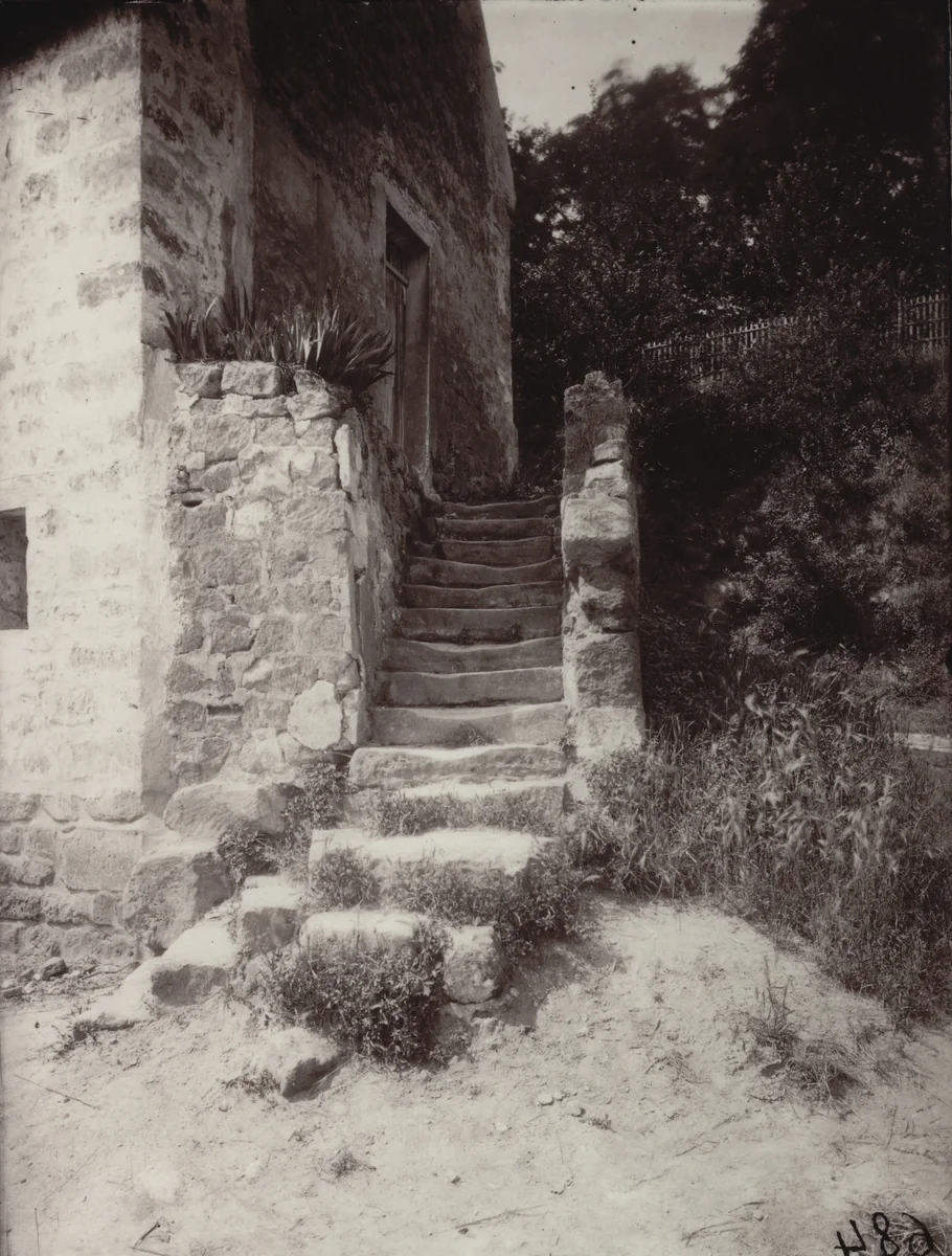 Auvers-sur-Oise by Eugène Atget, photograph, 1900