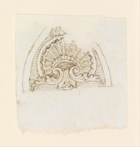Design for the Decoration of the Jaw of the Cock of a Firearm by Nicolas Noël Boutet, drawing, 1770-1830