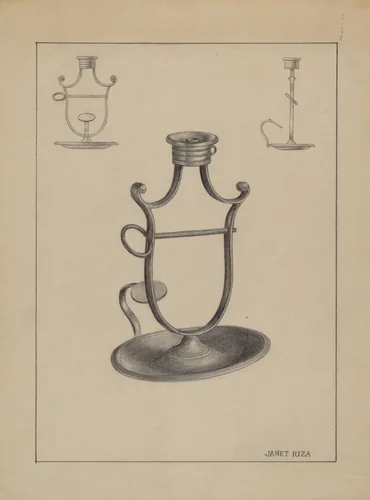 Taper Jack by Janet Riza, index of american design, 1936