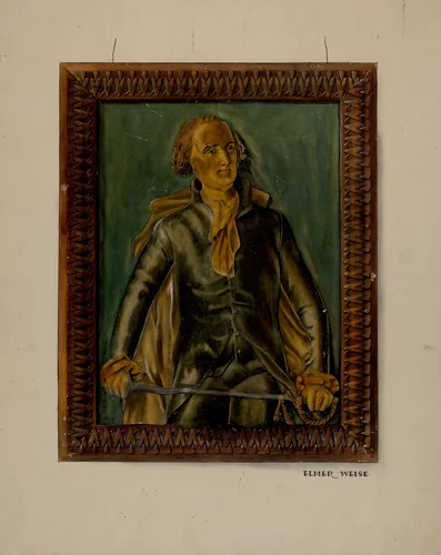 Painted Glass by Elmer Weise, index of american design, 1937