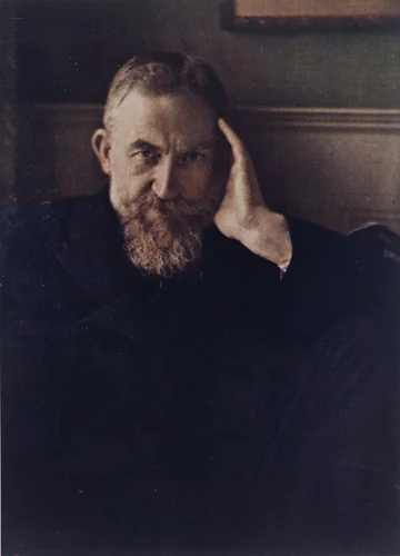 George Bernard Shaw by Edward Steichen, photograph, 1907