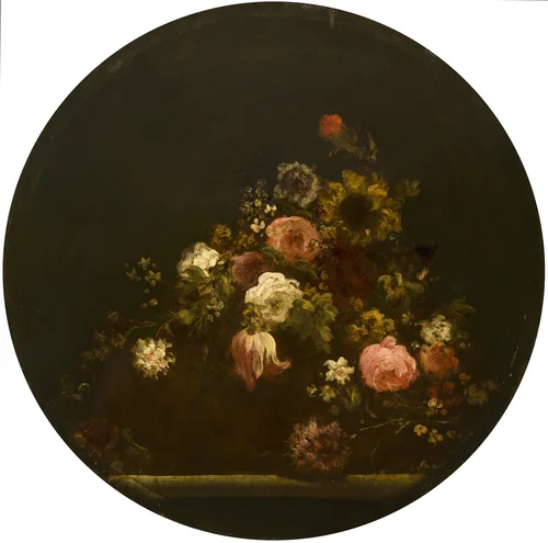 Flowers in a Vase by Giovanni Antonio Pellegrini, painting