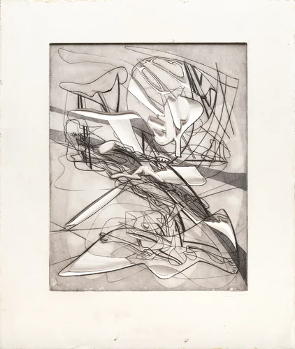 Myth of Creation by Stanley William Hayter, print, 1940