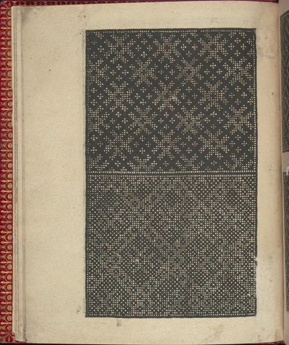 Ce est ung tractat de la noble art de leguille ascavoir ouvraiges de spaigne... page 5 (verso) by Willem Vosterman, book, 1527-1540