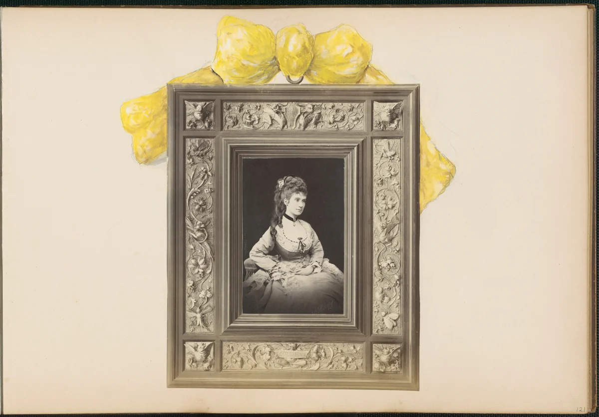 The Madame B Album by Marie-Blanche Hennelle Fournier, photograph, 1870-1879
