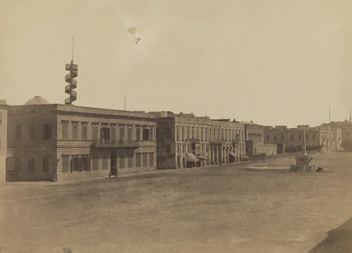 Square, Alexandria by Unidentified Photographer, photograph, 1850