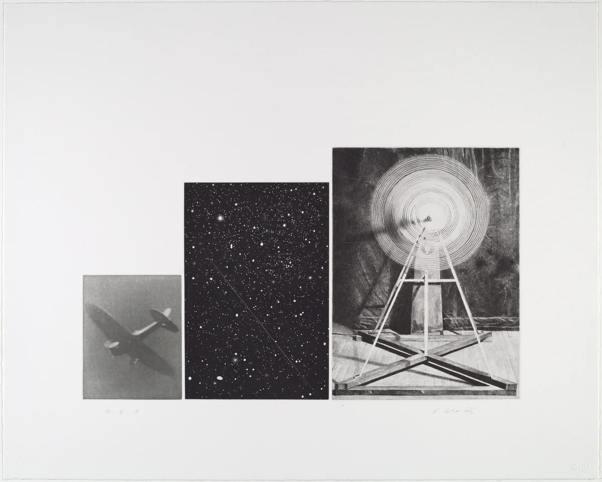 Concentric Bearings, D by Vija Celmins
Doris Simmelink
Kenneth Farley
Gemini G.E.L., print, 1983-1984