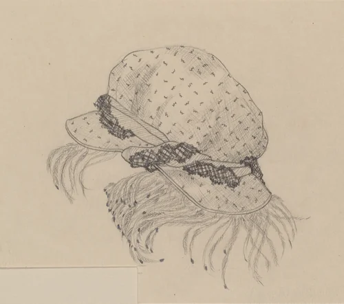 Hat by American 20th Century, index of american design, 1935-1942