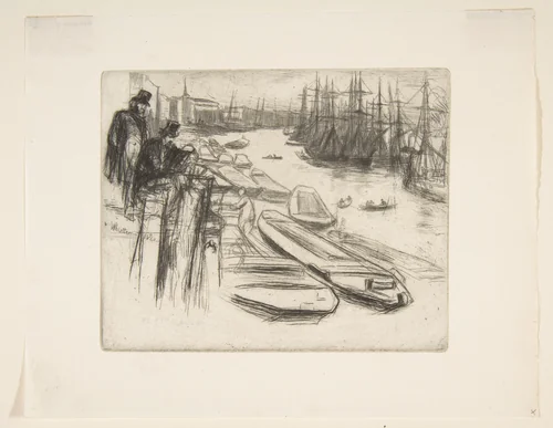 The Little Pool by James McNeill Whistler, print, 1861
