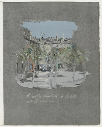 Plate (page 55) from Mille Regrets (A Thousand Regrets) by Christian Bérard, illustrated book, 1947