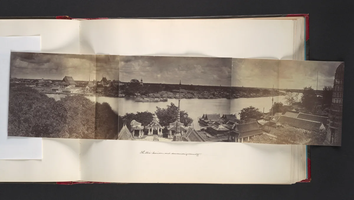 [River and Surrounding Country] by John Thomson, photograph, 1865