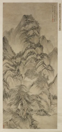 Landscape after Wang Meng by Wang Shimin, other, 1592-1680