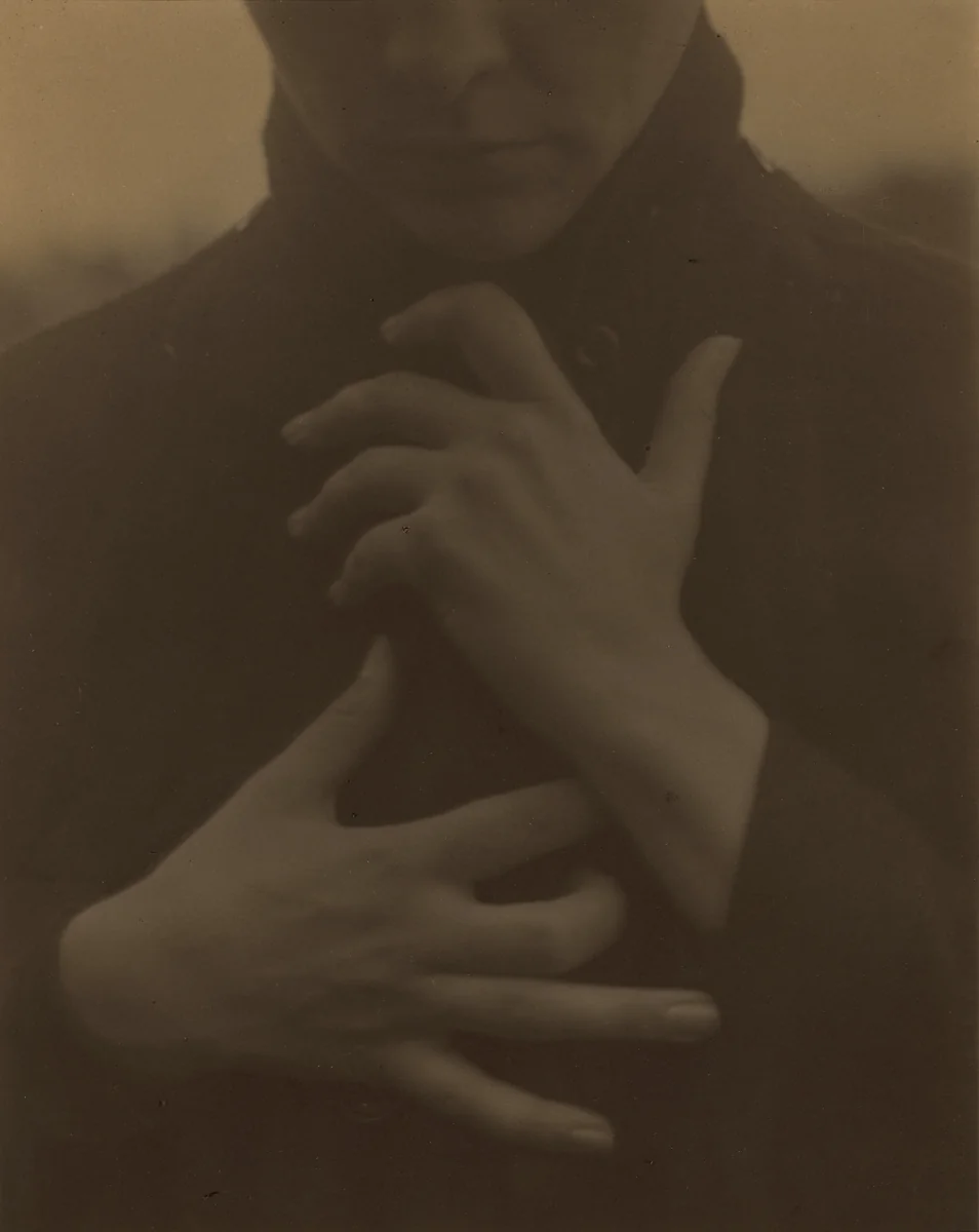 Georgia O'Keeffe—Hands by Alfred Stieglitz, photograph, 1918