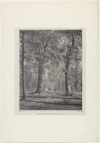 Bouwerij van Prinses Marianne by anonymous, print, 1822-1845