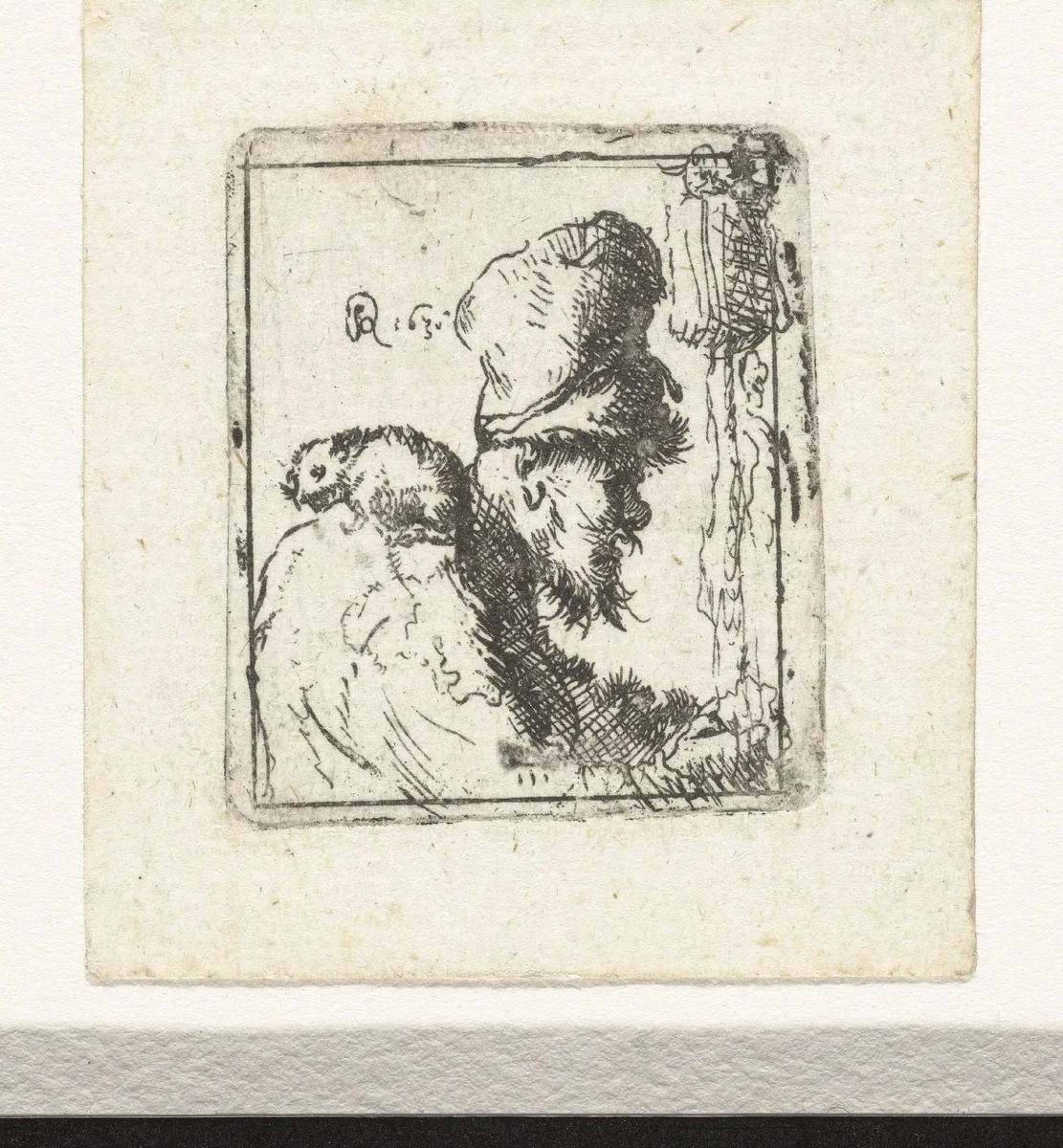 The rat catcher by anonymous, print, 1632