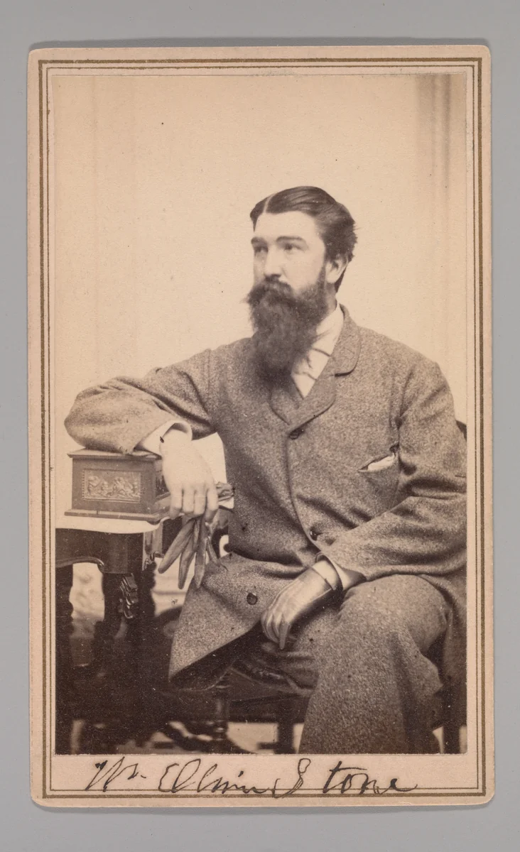 [W.O.? Stone] by George Gardner Rockwood, photograph, 1860-1869