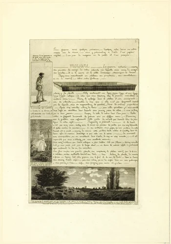 Page Three, from Letter on the Elements of Etching by Adolphe Martial Potémont, print, 1864