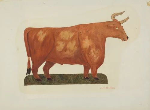 Weather Vane by Carl Strehlau, index of american design, 1940