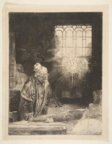 Faust by Rembrandt van Rijn, print, 1647-1657