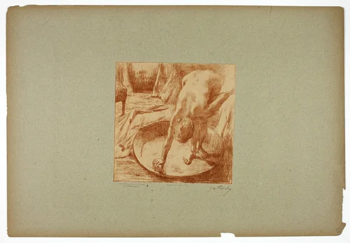 The Bath by Georges-William Thornley, print, 1889-1890