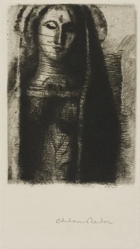 Princess Maleine (The Little Madonna) by Odilon Redon, print, 1892