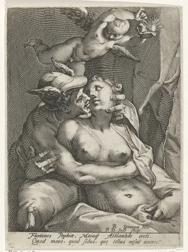 Venus and Mercury by Unknown, print, 1590-1632