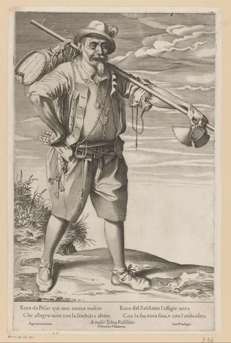 Inktverkoper by Unknown, print, 1576-1624