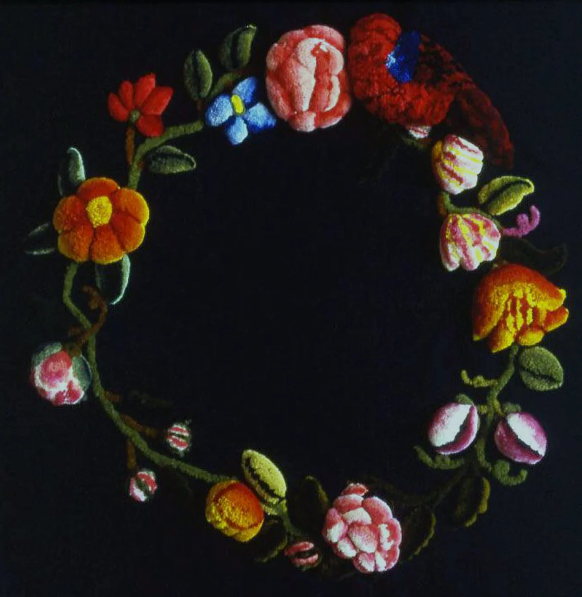 Cover by Laura Dollaff Dresser, textile, 1825-1875