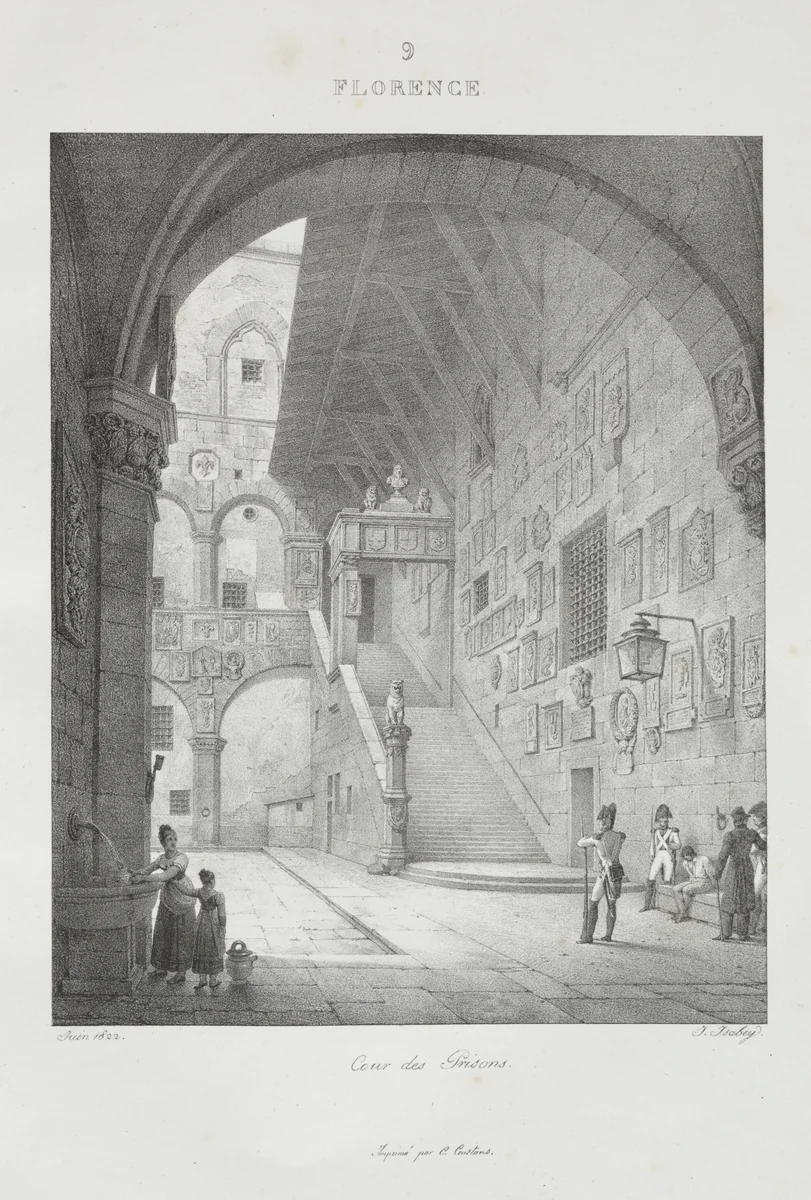 Voyage en Italie en 1822 by Jean Baptiste Isabey, book, 1833