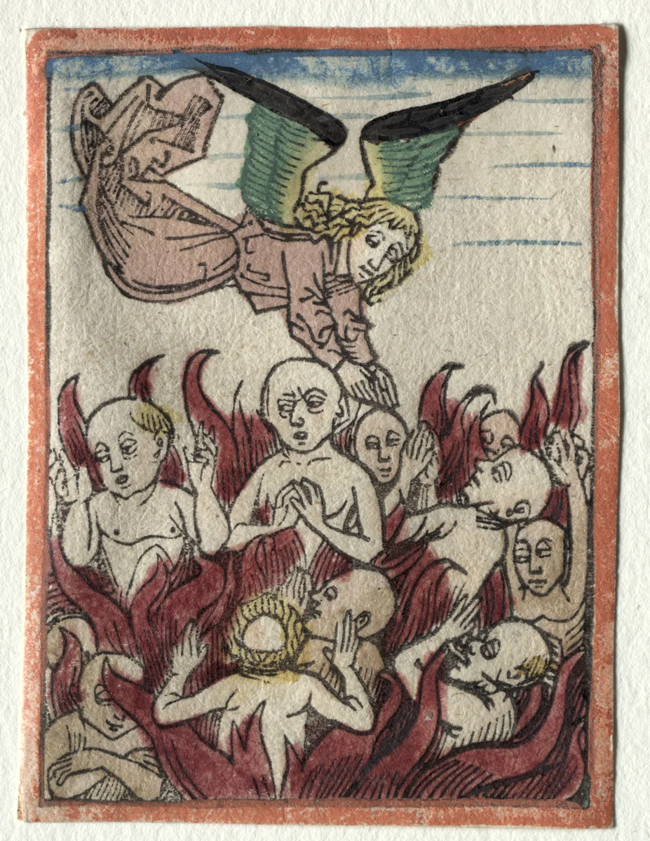 Purgatory by Unknown, print, 1400-1500