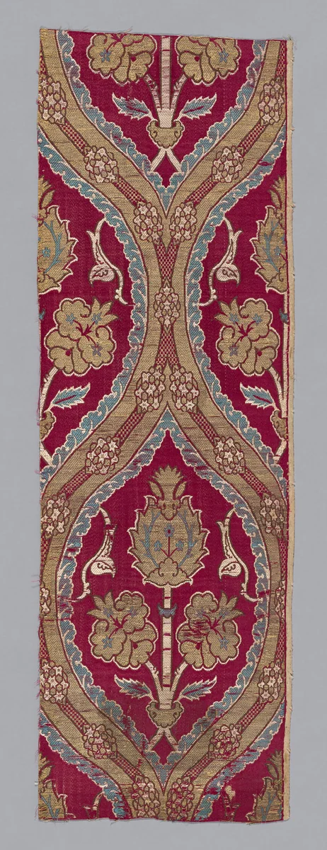 Fragment by Turkey, textile, 1575-1600