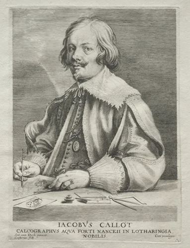 Jacques Callot by Lucas Emil Vorsterman, print