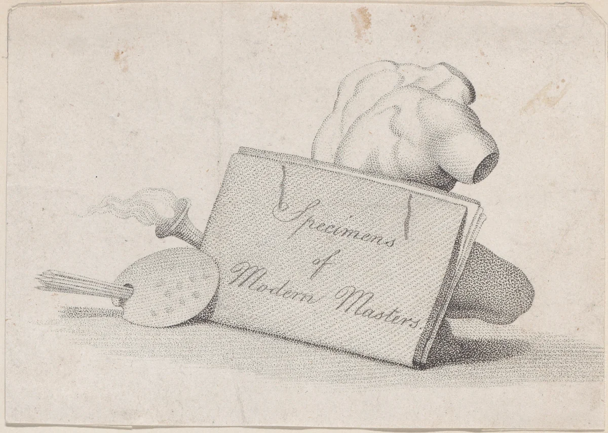 Specimens of Modern Masters by anonymous, print, 1700-1800
