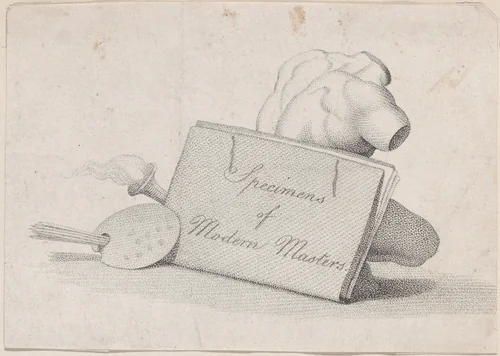 Specimens of Modern Masters by anonymous, print, 1700-1800