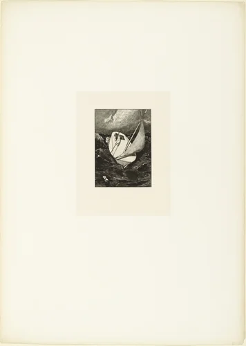 Rescuse (Rettung) (plate IV) from A Glove, Opus VI (Ein Handschuh, Opus VI) by Max Klinger, print, 1881