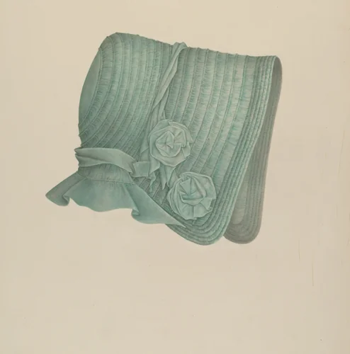 Child's Bonnet by Melita Hofmann, index of american design, 1935-1942