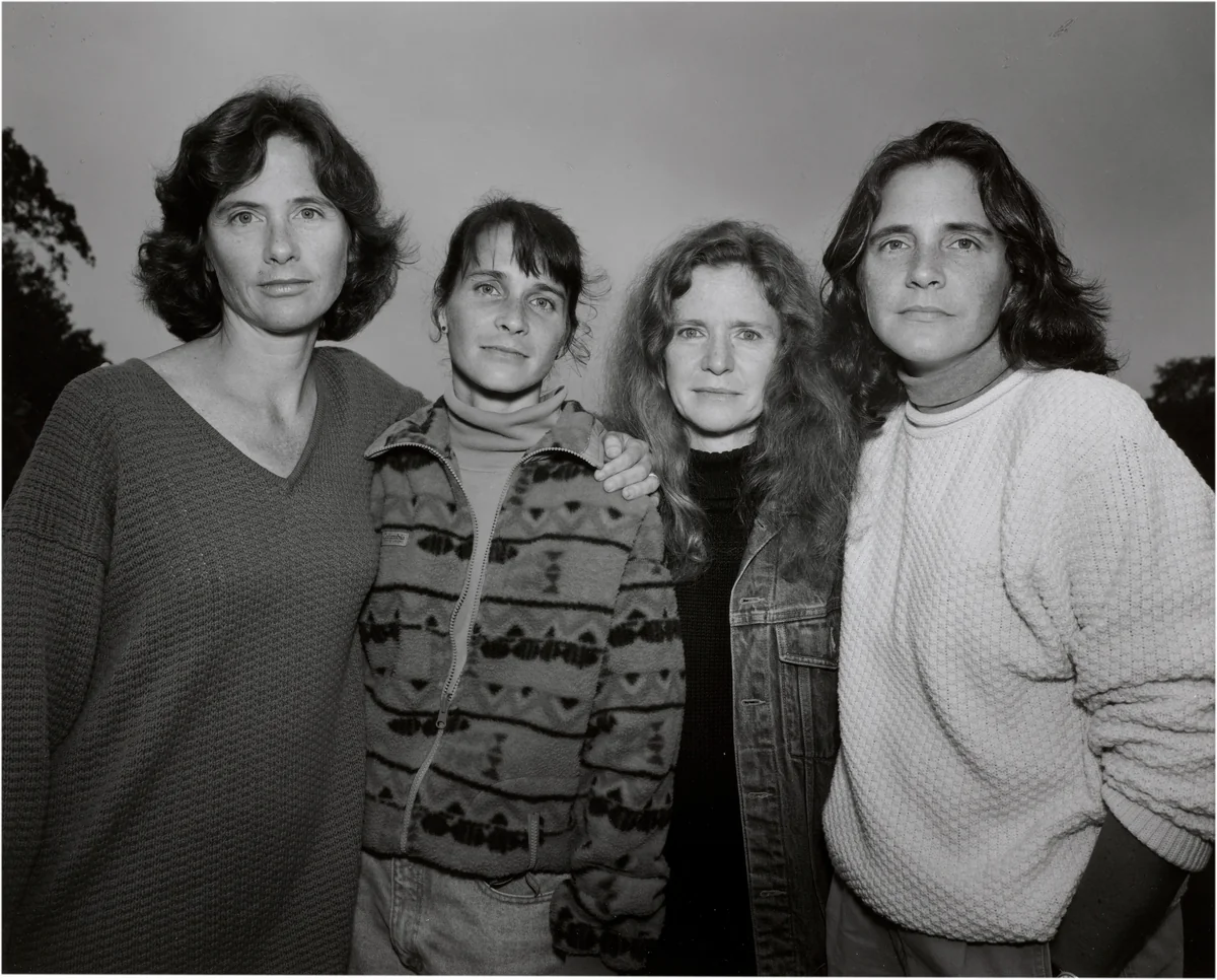 The Brown Sisters, Boston, Massachusetts by Nicholas Nixon, photograph, 1993