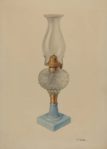 Lamp by Paul Ward, index of american design, 1938