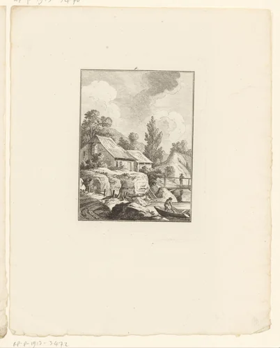 Studien by Johann Rudolph Schellenberg, print, 1781