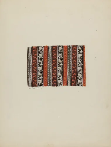 Historical Printed Cotton by Arlene Perkins, index of american design, 1940