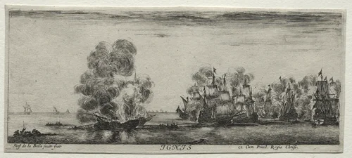 The Four Elements: Ignis by Stefano della Bella, print, 1643-1653