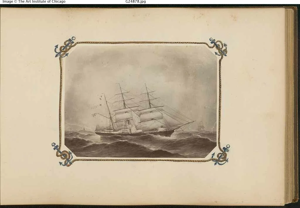 The Madame B Album by Marie-Blanche Hennelle Fournier, photograph, 1870-1879