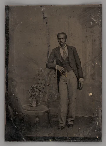 Untitled (Portrait of a Standing Man) by Unknown maker, other, 1860-1870