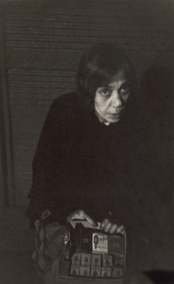Old Woman/Barcelona by Robert Frank, photograph, 1952