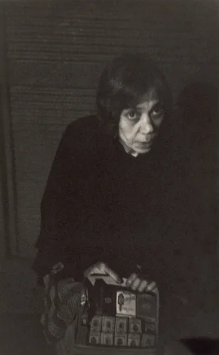 Old Woman/Barcelona by Robert Frank, photograph, 1952