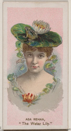 Ada Rehan as "The Water Lily," from the series Fancy Dress Ball Costumes (N73) for Duke brand cigarettes by W. Duke, Sons & Co., print, 1889